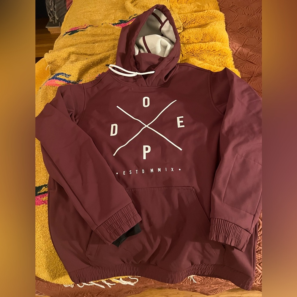 dope snow pullover jacket